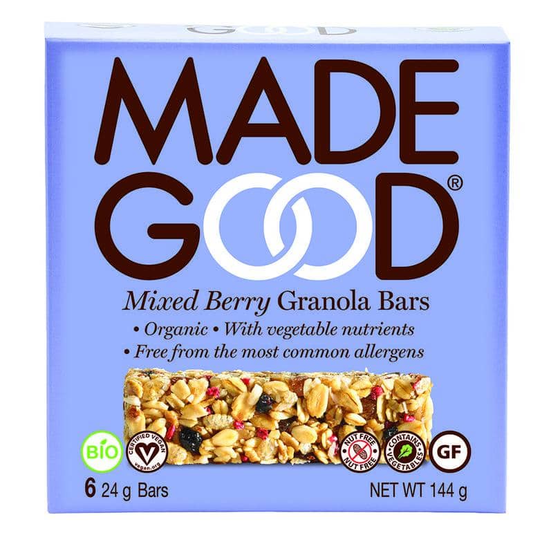 Made Good Granola bar mixed berries 24 gram bio  6x 24 gram