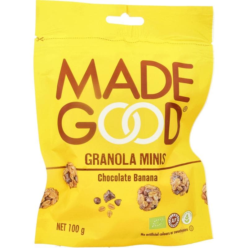 Made Good Granola minis chocolate banana bio 100 gram
