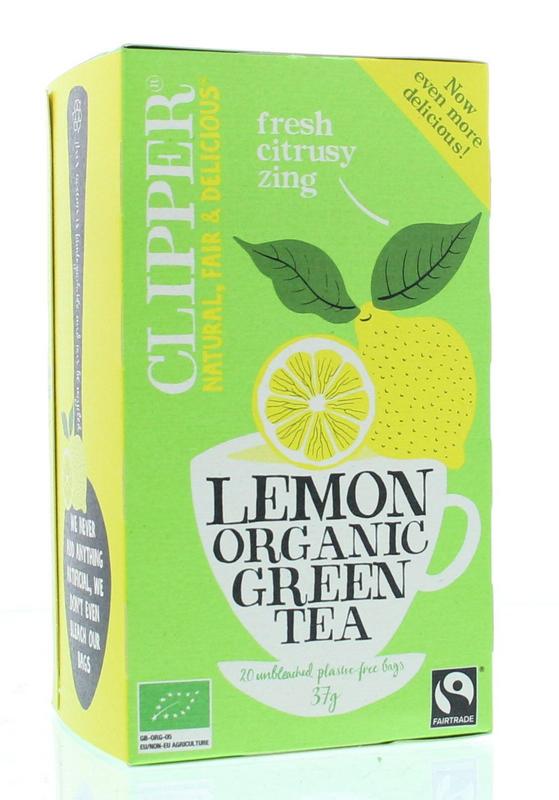 Clipper Green tea lemon bio 20 stuks