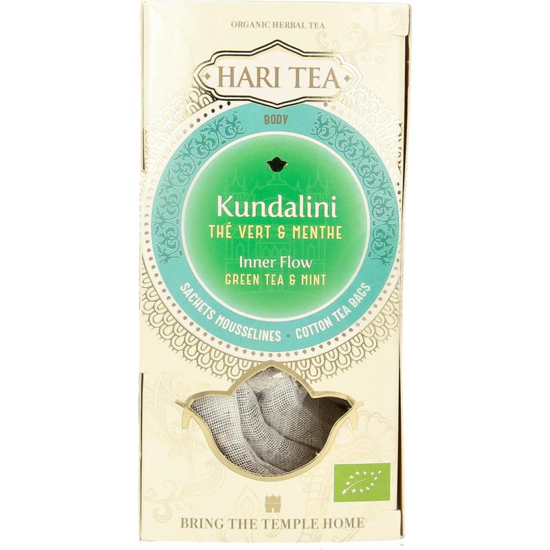 Hari Tea Green tea & mint inner flow bio 10 stuks