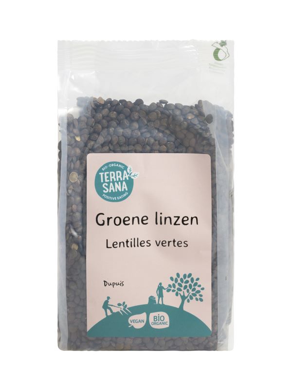 Terrasana Groene linzen dupuis bio 500 gram