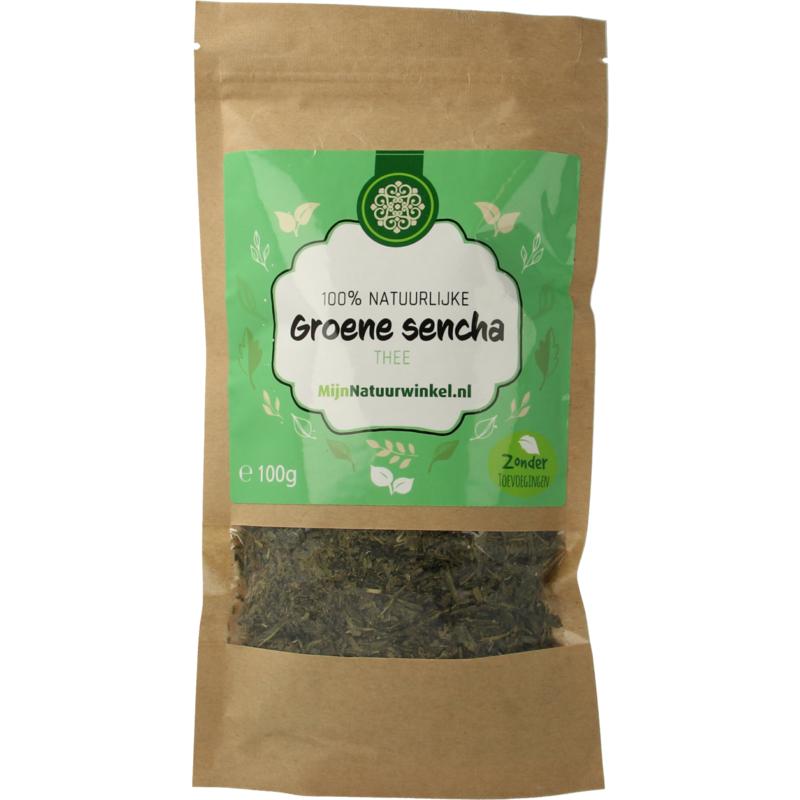 Mijnnatuurwinkel Groene sencha thee 100 gram