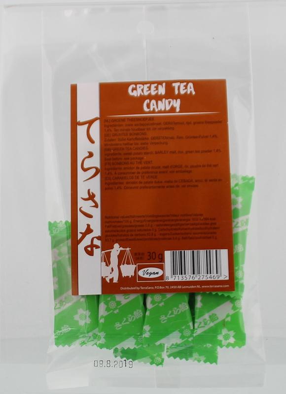 Terrasana Groene thee snoepjes 30 gram