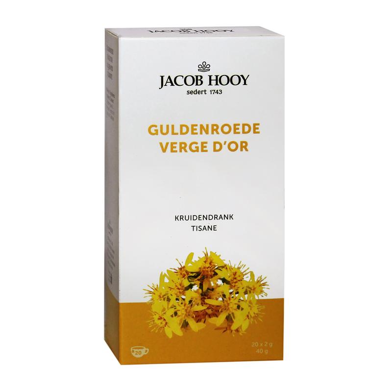 Jacob Hooy Guldenroede thee 20 stuks