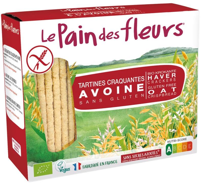 Pain Des Fleurs Haver crackers bio 150 gram