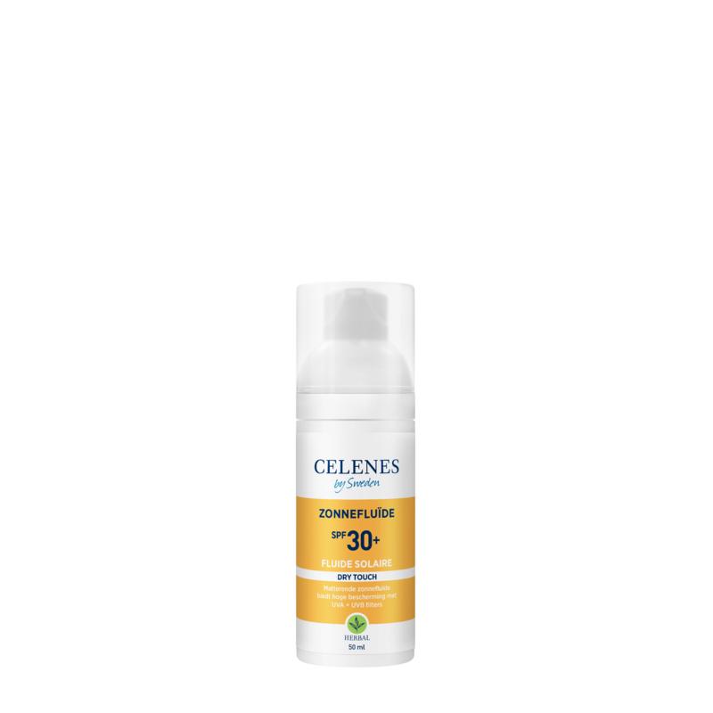 Celenes Herbal dry touch sunscreen fluid SPF30+ 50 ml