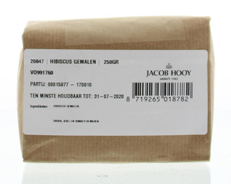 Jacob Hooy Hibiscus gemalen 250 gram