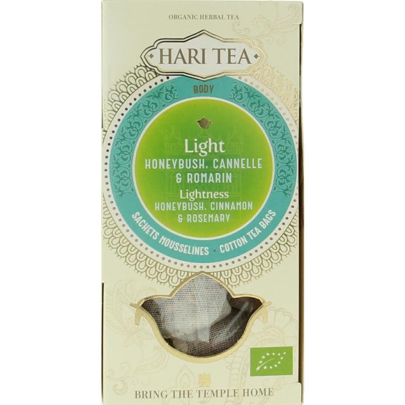 Hari Tea Honeyrush cinnamon rosemary lightness bio 10 stuks
