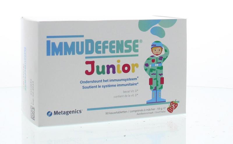 Metagenics Immudefense junior 30 - 90 kauwtabletten