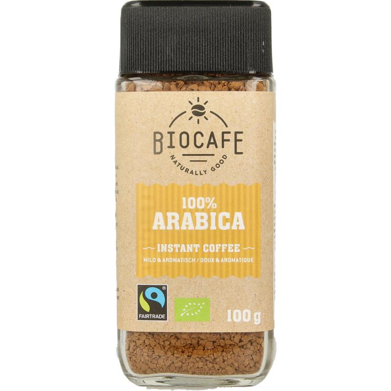 Biocafe Instant koffie bio 100 gram