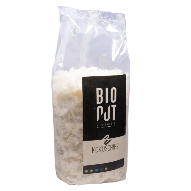 Bionut Kokos chips raw bio 400 gram