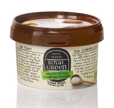 Royal Green Kokos cooking cream odourless bio  250 - 500 - 2500 ml