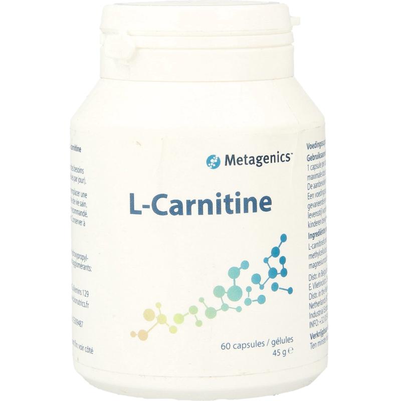 Metagenics L Carnitine VC 60 capsules