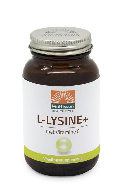 Mattisson L-Lysine+ met vitamine C 90 capsules