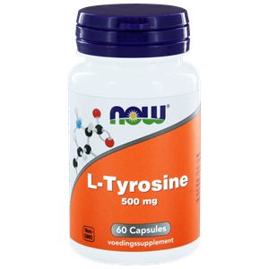 NOW L-Tyrosine 500mg 60 capsules