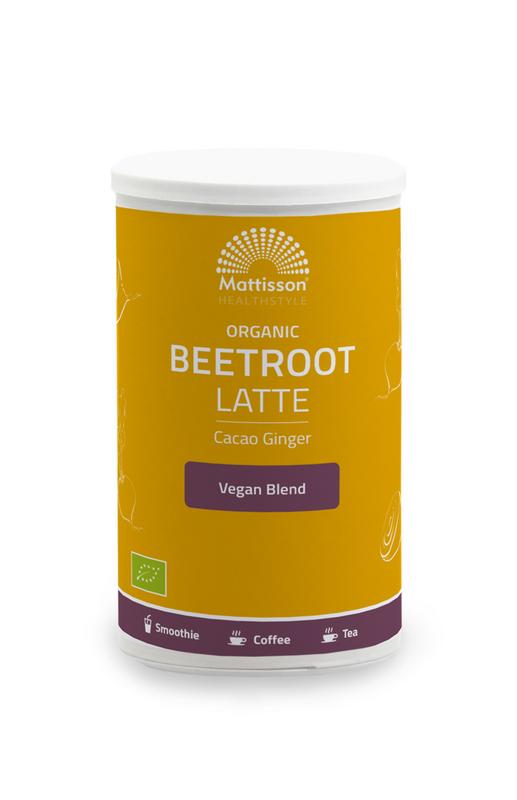 Mattisson Latte beetroot gember - cacao bio 160 gram