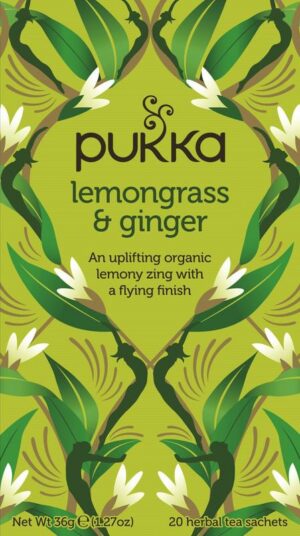 Pukka Lemongrass & ginger thee bio 20 stuks