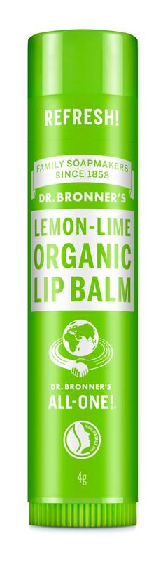 Dr Bronners Lipbalsem citroen limoen 4 gram