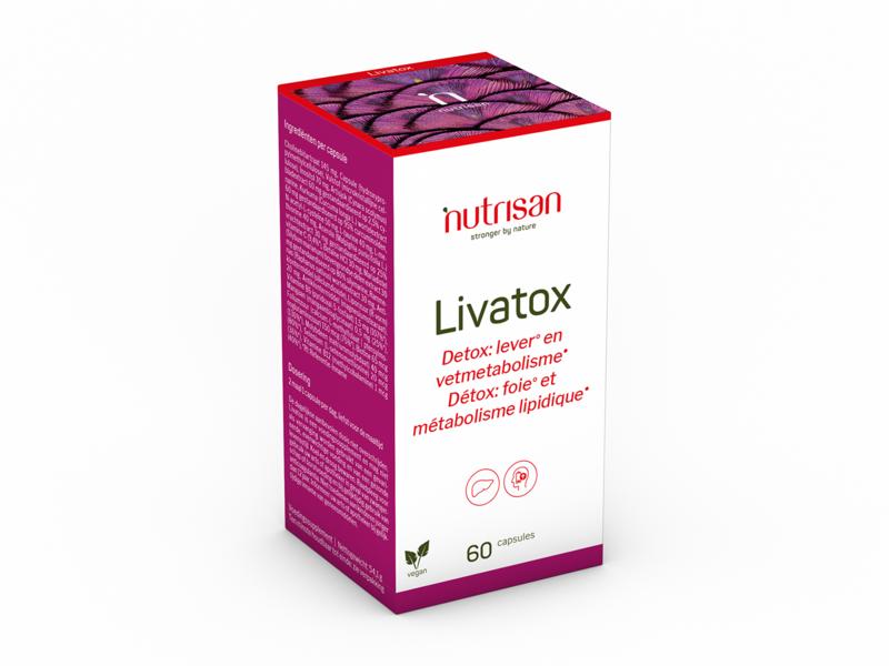Nutrisan Livatox 60 vegan capsules
