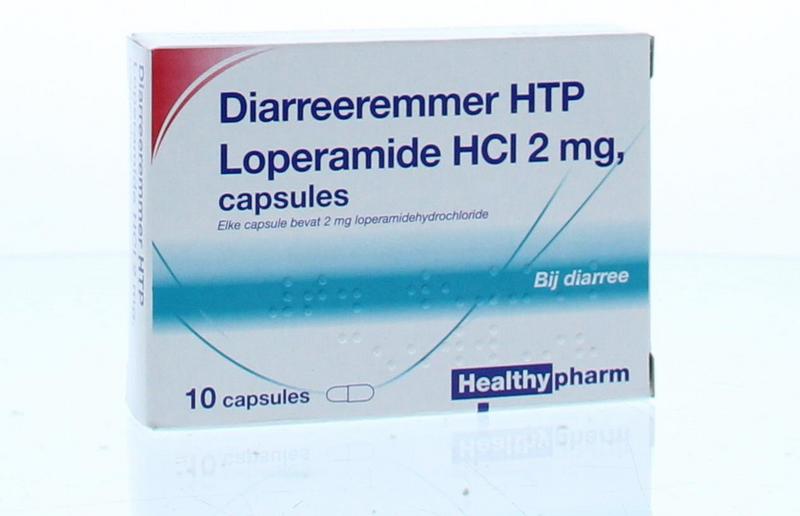 Healthypharm Loperamide 2mg diarreeremmer 10 capsules