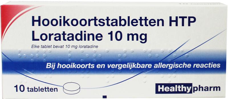 Healthypharm Loratadine hooikoorts tablet 10 tabletten