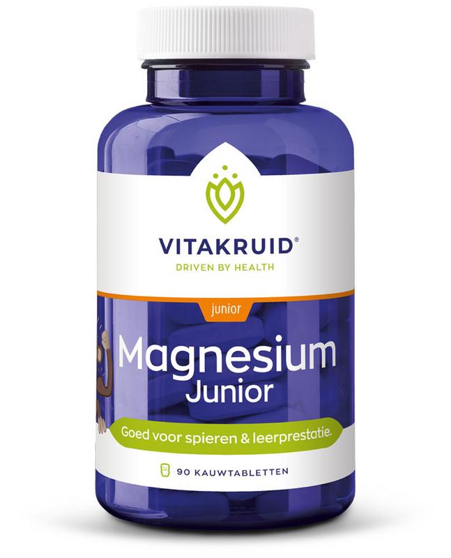 Vitakruid Magnesium junior 90 kauwtabletten