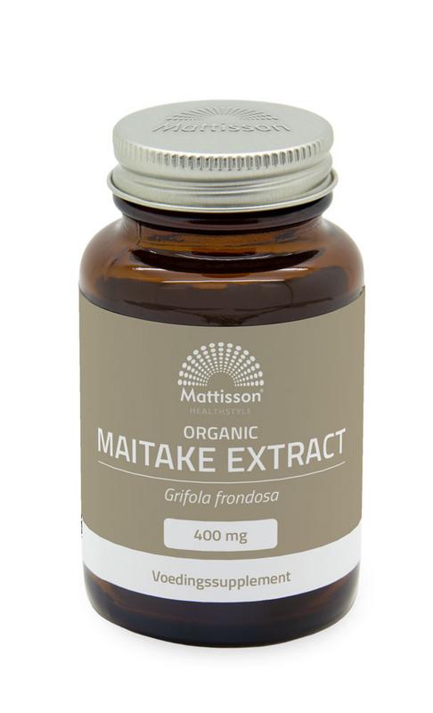 Mattisson Maitake extract 400mg bio 60 vegan capsules