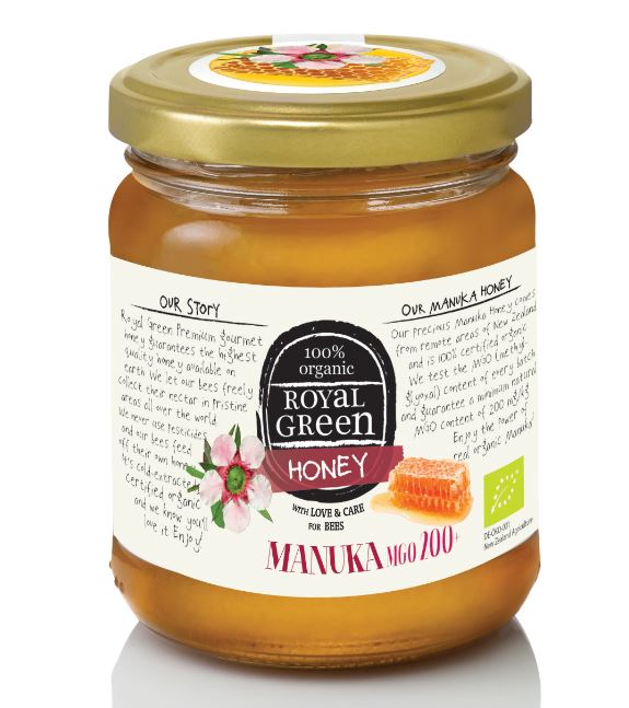 Royal Green Manuka honey bio 250 gram