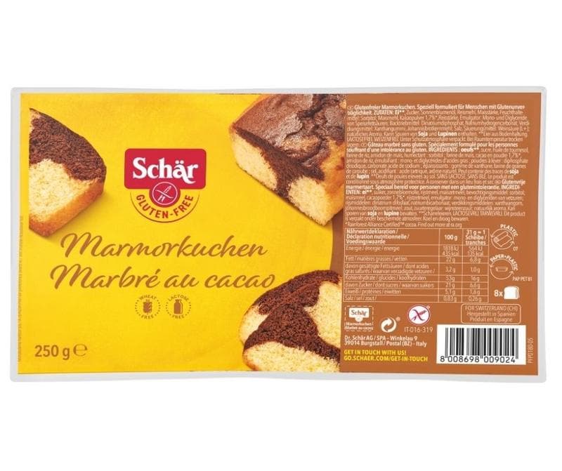 Dr Schar Marmorkuchen marmercake 250 gram