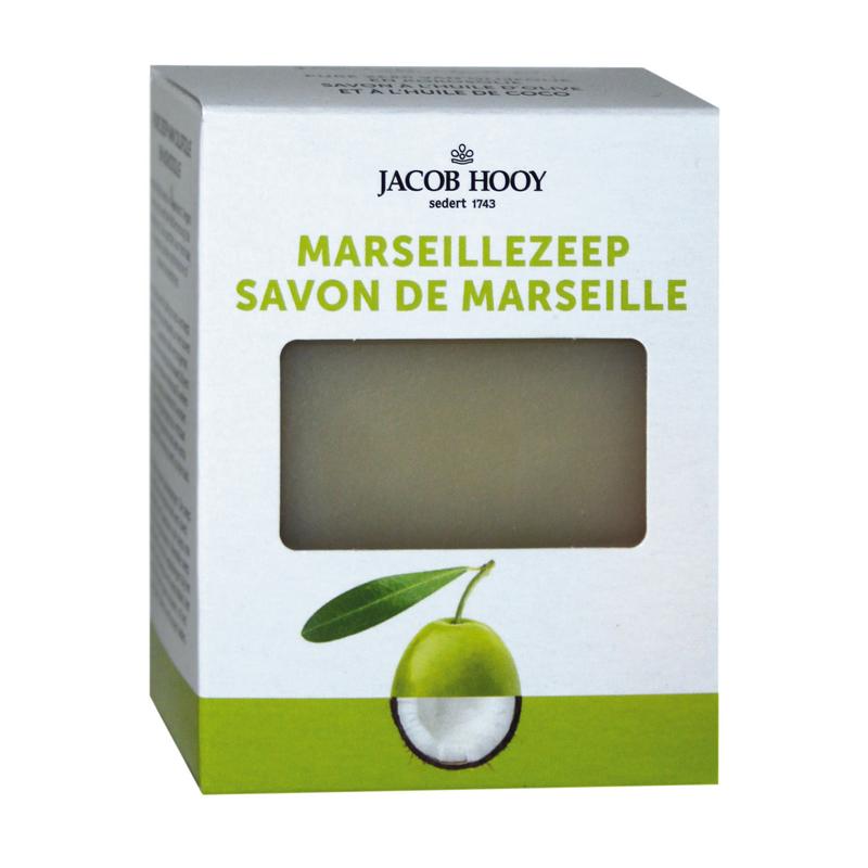 Jacob Hooy Marseille zeep niet vloeibaar 240 gram
