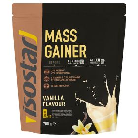 Isostar Mass gainer vanilla flavour 700 gram