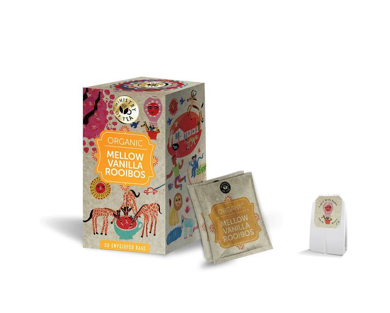 Ministry Of Tea Mellow vanilla rooibos bio 20 stuks
