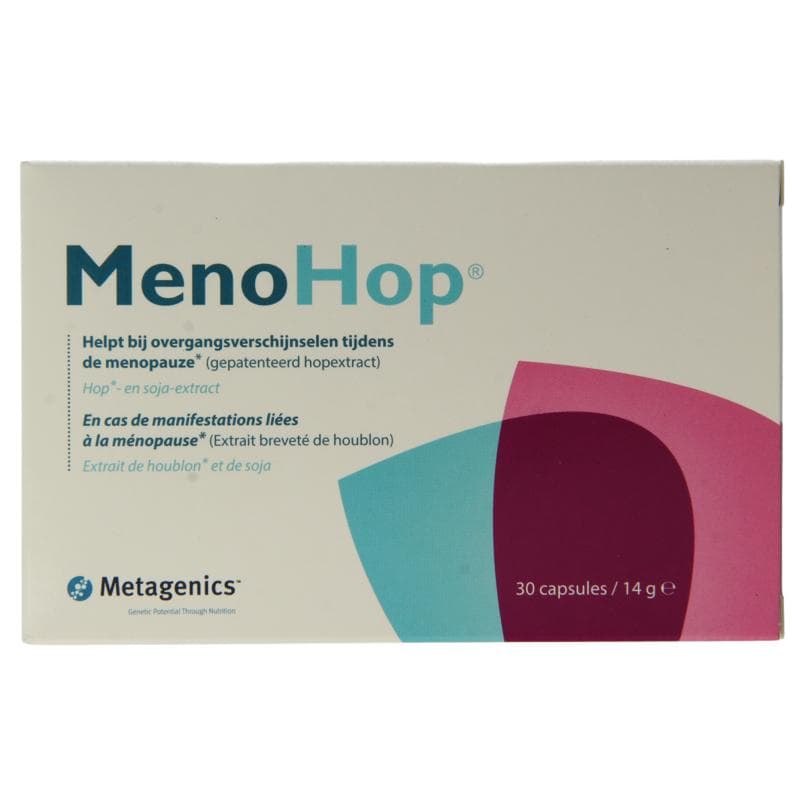 Metagenics Menohop van soja 30 capsules