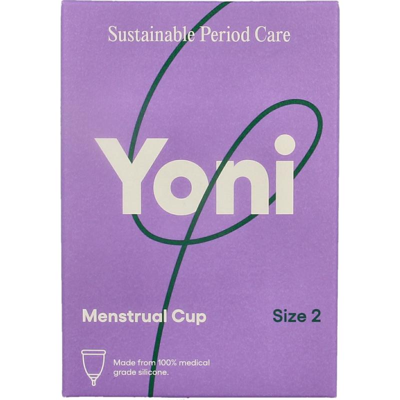 Yoni Menstruatiecup maat 2 1 stuks