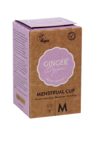 Ginger Organic Menstruatiecup TPE - maat M 1 stuks