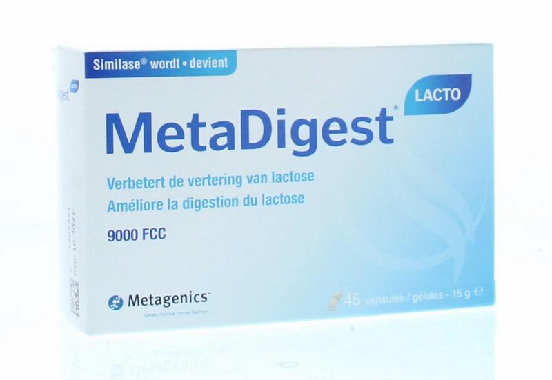 Metagenics Metadigest lacto 15 - 45 capsules
