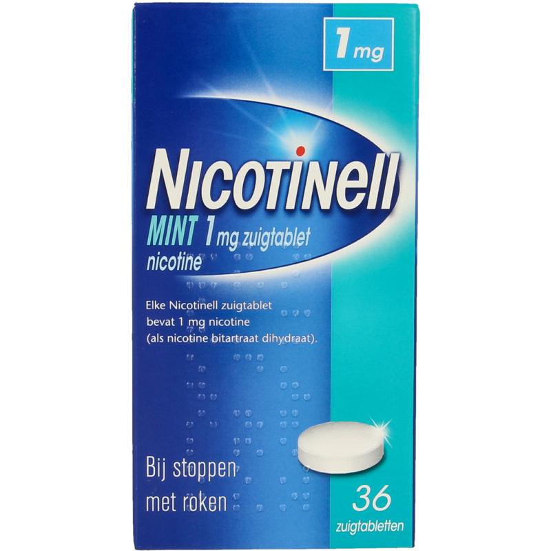 Nicotinell Mint 1 mg 36 - 96 - 204 zuigtablet