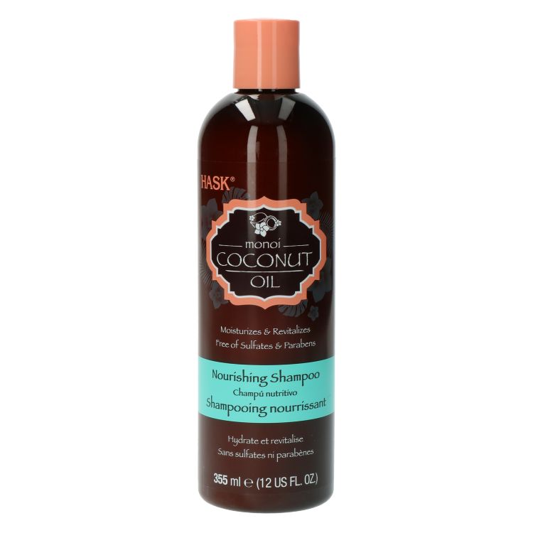 Hask Monoi coconut oil nourishing shampoo 355 ml