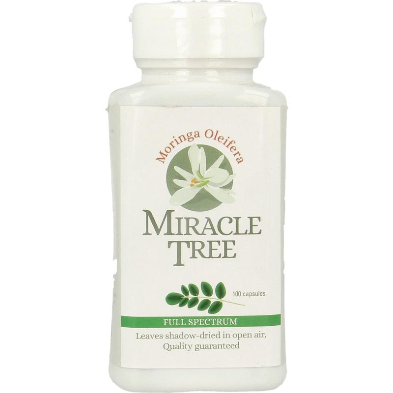 Miracle Tree Moringa oleifera 100 capsules