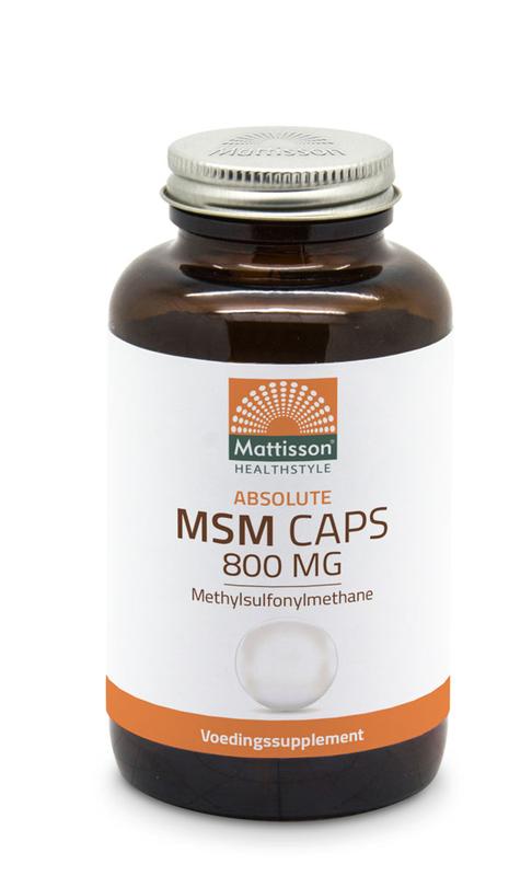 Mattisson MSM 800mg 180 vegan capsules