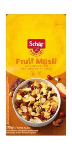 Dr Schar Muesli fruit 375 gram