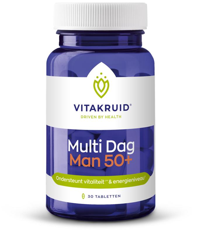 Vitakruid Multi dag man 50+  30 - 90 tabletten