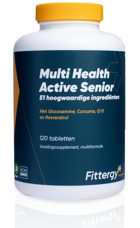Fittergy Multi health active senior  60 - 120 tabletten