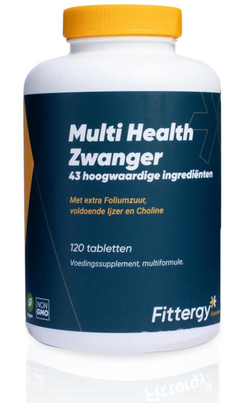 Fittergy Multi health zwanger 120 tabletten