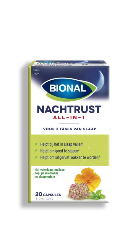 Bional Nachtrust all-in-1 20 capsules