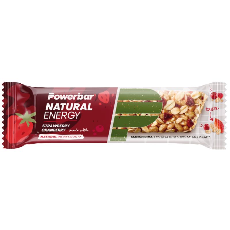 Powerbar Natural energy bar strawberry cranberry 40 gram