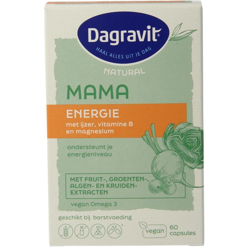 Dagravit Natural mama energie capsules 60 capsules