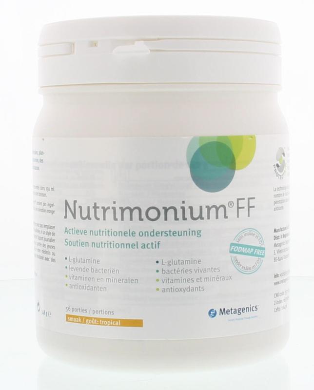 Metagenics Nutrimonium fodmap free tropical 56 porties 348 gram