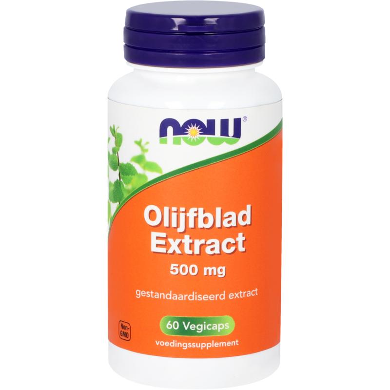 NOW Olijfblad Extract 500mg 60 vegan capsules