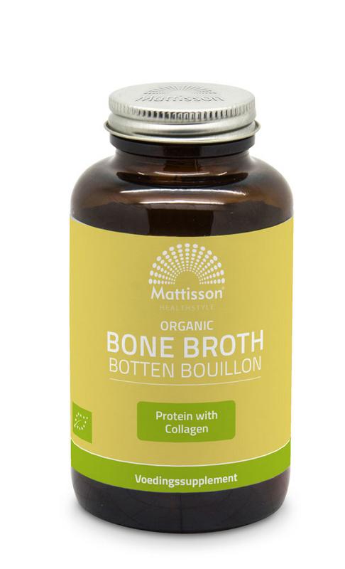 Mattisson Organic beef bone broth 180 capsules
